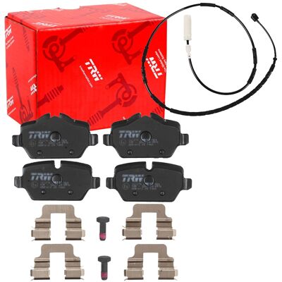 Trw Bremsbeläge + Warnkontakt Hinten Passend Für Bmw 1er E81 E87 3er E90 E92: Warnkontakt, Bremsbelagverschleiß A.b.s.: 39691 Abakus: 12010055 Aic: 57 Trw Bremsbeläge + Warnkontakt Hinten Passend Für Bmw 1er E81 E87 3er E90 E92: Warnkontakt, Bremsbelagverschleiß A.b.s.: 39691 Abakus: 12010055 Aic: 57
