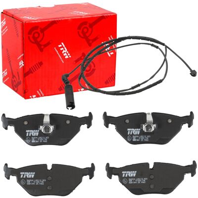 Trw Bremsbeläge + Warnkontakt Hinten Passend Für Bmw 3er E46: Warnkontakt, Bremsbelagverschleiß A.b.s.: 39582 Abakus: 12010053 Aic: 52281 Ap Xenergy: Trw Bremsbeläge + Warnkontakt Hinten Passend Für Bmw 3er E46: Warnkontakt, Bremsbelagverschleiß A.b.s.: 39582 Abakus: 12010053 Aic: 52281 Ap Xenergy: