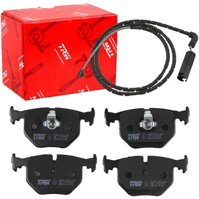 Trw Bremsbeläge + Warnkontakt Hinten Passend Für Bmw X3 E83 Bj. 2003 - 2010: Warnkontakt, Bremsbelagverschleiß 3rg: 94110 A.b.s.: 39611 Abakus: 120100 Trw Bremsbeläge + Warnkontakt Hinten Passend Für Bmw X3 E83 Bj. 2003 - 2010: Warnkontakt, Bremsbelagverschleiß 3rg: 94110 A.b.s.: 39611 Abakus: 120100