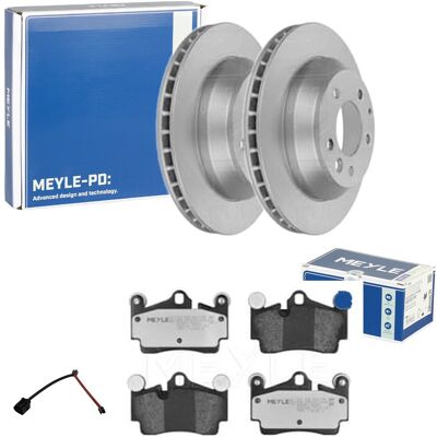 Meyle Porsche Cayenne 9pa Bremsscheibensatz - Belüftet, 330mm Meyle Porsche Cayenne 9pa Bremsscheibensatz - Belüftet, 330mm