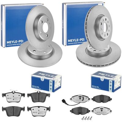 Meyle Pd-bremsenset Vorne + Hinten Passend Für Audi A3 Tt Seat Ateca Leon 5f: Bremsbelagsatz, Scheibenbremse A.b.s.: 37964 Abakus: 23102166 Aisin: Bpv Meyle Pd-bremsenset Vorne + Hinten Passend Für Audi A3 Tt Seat Ateca Leon 5f: Bremsbelagsatz, Scheibenbremse A.b.s.: 37964 Abakus: 23102166 Aisin: Bpv