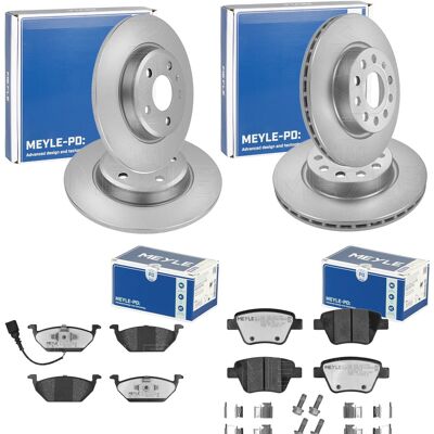 Meyle Pd-bremsenset Vorne + Hinten Passend Für Vw Golf 6 Audi A3 8p Octavia Leon: Bremsbelagsatz, Scheibenbremse A.b.s.: 37784 Abakus: 23101016 Aisin: Meyle Pd-bremsenset Vorne + Hinten Passend Für Vw Golf 6 Audi A3 8p Octavia Leon: Bremsbelagsatz, Scheibenbremse A.b.s.: 37784 Abakus: 23101016 Aisin: