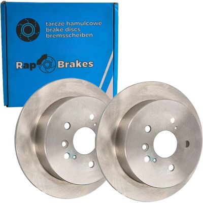 RAP BRAKES 2x Rap Bremsscheiben 291mm Voll Hinten Passend Für Toyota Avensis Previa: Bremsscheibe A.b.s.: 17171 Aisin: A6r2025s Ashika: 6102258c Ate: 24011201641 RAP BRAKES 2x Rap Bremsscheiben 291mm Voll Hinten Passend Für Toyota Avensis Previa: Bremsscheibe A.b.s.: 17171 Aisin: A6r2025s Ashika: 6102258c Ate: 24011201641