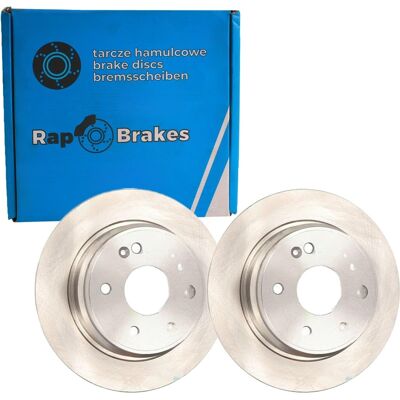 RAP BRAKES 2x Rap Bremsscheiben Ø282mm Voll Hinten Passend Für Honda Fr-v Stream R-d0023: Bremsscheibe A.b.s.: 17375 Ackoja: A2640014 Aisin: C6r1652s Ashika: 610 RAP BRAKES 2x Rap Bremsscheiben Ø282mm Voll Hinten Passend Für Honda Fr-v Stream R-d0023: Bremsscheibe A.b.s.: 17375 Ackoja: A2640014 Aisin: C6r1652s Ashika: 610