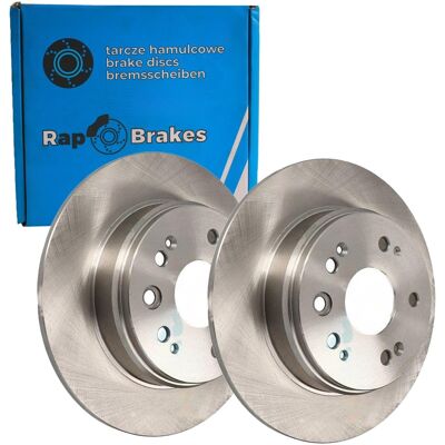 2x Rap Brakes Bremsscheiben Ø282mm Voll Hinten Passend Für Honda Cr-v R-d0974: Bremsscheibe A.b.s.: 17604 Ackoja: A2640009 Ashika: 6104441c Ate: 24010 2x Rap Brakes Bremsscheiben Ø282mm Voll Hinten Passend Für Honda Cr-v R-d0974: Bremsscheibe A.b.s.: 17604 Ackoja: A2640009 Ashika: 6104441c Ate: 24010