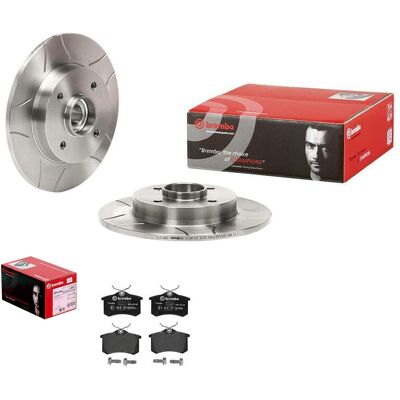 Brembo Bremsscheiben + Beläge Hinten Passend Für Opel Crossland X + Citroen C3: Bremsbelagsatz, Scheibenbremse A.b.s.: 36623 A.b.s.: 366231 Abakus: 23 Brembo Bremsscheiben + Beläge Hinten Passend Für Opel Crossland X + Citroen C3: Bremsbelagsatz, Scheibenbremse A.b.s.: 36623 A.b.s.: 366231 Abakus: 23