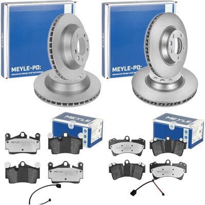 Meyle Pd-bremsenset Vorne + Hinten Passend Für Audi Q7 4l Bj 2005-2015: Warnkontakt, Bremsbelagverschleiß A.b.s.: 39614 Abakus: 12010058 Aic: 53235 Ap Meyle Pd-bremsenset Vorne + Hinten Passend Für Audi Q7 4l Bj 2005-2015: Warnkontakt, Bremsbelagverschleiß A.b.s.: 39614 Abakus: 12010058 Aic: 53235 Ap