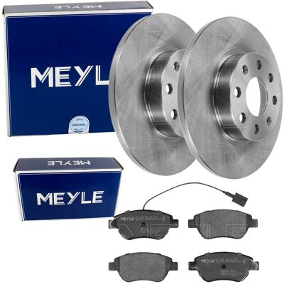 Meyle Bremsscheiben 257mm + Beläge Vorne Passend Für Fiat Grande Punto Evo 199: Bremsbelagsatz, Scheibenbremse A.b.s.: 37280 A.b.s.: 37360 A.b.s.: 375 Meyle Bremsscheiben 257mm + Beläge Vorne Passend Für Fiat Grande Punto Evo 199: Bremsbelagsatz, Scheibenbremse A.b.s.: 37280 A.b.s.: 37360 A.b.s.: 375