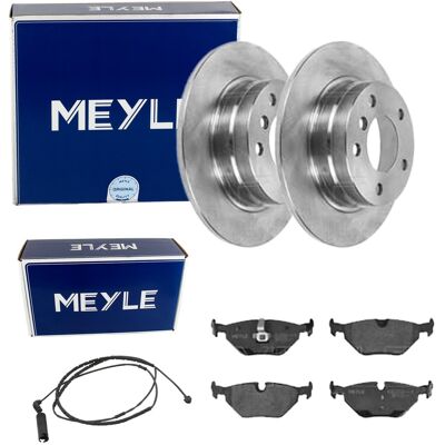 Meyle Bremsscheiben 280mm + Beläge Hinten Passend Für Bmw 3er E46 Bj. 1998-2006: Warnkontakt, Bremsbelagverschleiß A.b.s.: 39582 Abakus: 12010053 Aic: Meyle Bremsscheiben 280mm + Beläge Hinten Passend Für Bmw 3er E46 Bj. 1998-2006: Warnkontakt, Bremsbelagverschleiß A.b.s.: 39582 Abakus: 12010053 Aic: