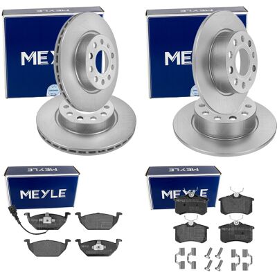 Meyle Bremsenset Vorne + Hinten Passend Für Vw Golf 5 6 Audi A3 Octavia Leon: Bremsscheibe A.b.s.: 17520 Abakus: 23104003 Abakus: 231040032 Aisin: X6r Meyle Bremsenset Vorne + Hinten Passend Für Vw Golf 5 6 Audi A3 Octavia Leon: Bremsscheibe A.b.s.: 17520 Abakus: 23104003 Abakus: 231040032 Aisin: X6r