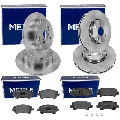 Meyle Bremsscheiben + Beläge Vorne + Hinten Passend Für Toyota Corolla E12: Bremsscheibe A.b.s.: 17454 A.b.s.: 17544 Ackoja: A7080012 Aisin: A6f2010s Meyle Bremsscheiben + Beläge Vorne + Hinten Passend Für Toyota Corolla E12: Bremsscheibe A.b.s.: 17454 A.b.s.: 17544 Ackoja: A7080012 Aisin: A6f2010s
