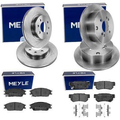 Meyle Bremsenset Vorne + Hinten Passend Für Hyundai Getz Tb Bj. 2002-2009: Bremsscheibe A.b.s.: 17550 Abakus: 23103186 Abakus: 231031862 Aisin: R6f100 Meyle Bremsenset Vorne + Hinten Passend Für Hyundai Getz Tb Bj. 2002-2009: Bremsscheibe A.b.s.: 17550 Abakus: 23103186 Abakus: 231031862 Aisin: R6f100