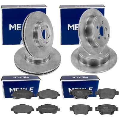 Meyle Bremsscheiben + Beläge Vorne + Hinten Passend Für Toyota Avensis T25: Bremsscheibe A.b.s.: 17512 Abakus: 23104063 Abakus: 231040632 Aisin: A6r20 Meyle Bremsscheiben + Beläge Vorne + Hinten Passend Für Toyota Avensis T25: Bremsscheibe A.b.s.: 17512 Abakus: 23104063 Abakus: 231040632 Aisin: A6r20