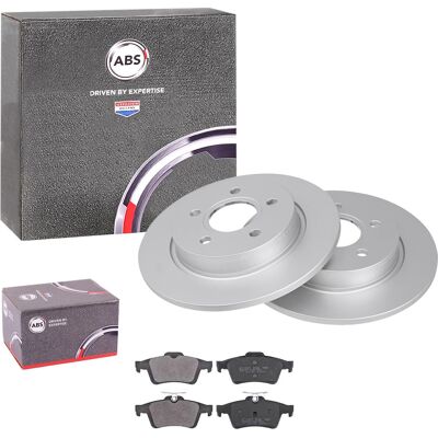 Abs Bremsscheiben 265mm + Beläge Hinten Passend Für Ford Focus 2 + C-max: Bremsbelagsatz, Scheibenbremse A.b.s.: 37216 A.b.s.: 37477 Abakus: 23102008 Abs Bremsscheiben 265mm + Beläge Hinten Passend Für Ford Focus 2 + C-max: Bremsbelagsatz, Scheibenbremse A.b.s.: 37216 A.b.s.: 37477 Abakus: 23102008