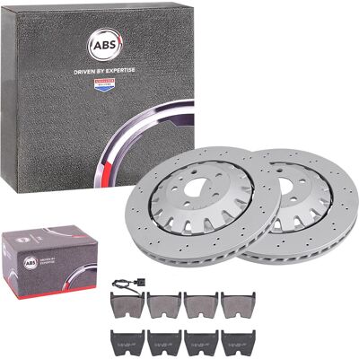 Abs Bremsscheiben 370mm + Line Beläge Vorne Passend Für Audi A3 Rs3 8v: Bremsbelagsatz, Scheibenbremse A.b.s.: 35112 Ap Xenergy: X41373 Ashika: 500001 Abs Bremsscheiben 370mm + Line Beläge Vorne Passend Für Audi A3 Rs3 8v: Bremsbelagsatz, Scheibenbremse A.b.s.: 35112 Ap Xenergy: X41373 Ashika: 500001