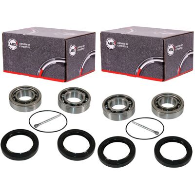 2x A.b.s. Radlager-satz Hinten Passend Für Porsche 924 944 Vw 1500,1600 181 Kaef: 2x A.b.s. Radlager-satz Hinten Passend Für Porsche 924 944 Vw 1500,1600 181 Kaef: