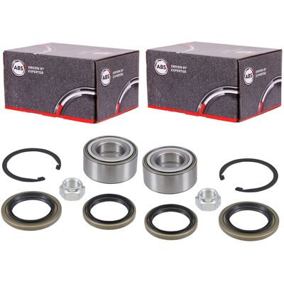 2x A.b.s. Radlager-satz Vorne Beidseitig Passend Für Mitsubishi Carisma Space: 2x A.b.s. Radlager-satz Vorne Beidseitig Passend Für Mitsubishi Carisma Space: