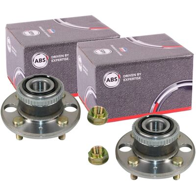 2x A.b.s. Radlager/radnabe Mit Abs-ring Hinten Passend Für Honda Civic Crx Logo: Radnabe A.b.s.: 200288 Abakus: 14101140 Ackoja: A260062 Al-ko: 620237 2x A.b.s. Radlager/radnabe Mit Abs-ring Hinten Passend Für Honda Civic Crx Logo: Radnabe A.b.s.: 200288 Abakus: 14101140 Ackoja: A260062 Al-ko: 620237