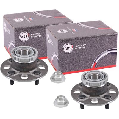 2x A.b.s. Radlager/radnabe Mit Abs-ring Hinten Passend Für Honda Civic 200753: Radnabe A.b.s.: 200753 Abakus: 14101227 Abakus: 14101384 Al-ko: 620770 2x A.b.s. Radlager/radnabe Mit Abs-ring Hinten Passend Für Honda Civic 200753: Radnabe A.b.s.: 200753 Abakus: 14101227 Abakus: 14101384 Al-ko: 620770