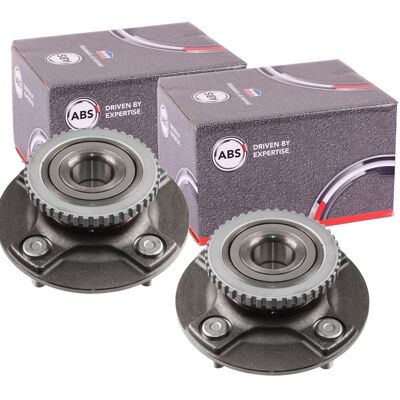 2x A.b.s. Radlager/radnabe Mit Abs-ring Hinten Passend Für Mazda 323 Nissan Prim: 2x A.b.s. Radlager/radnabe Mit Abs-ring Hinten Passend Für Mazda 323 Nissan Prim: