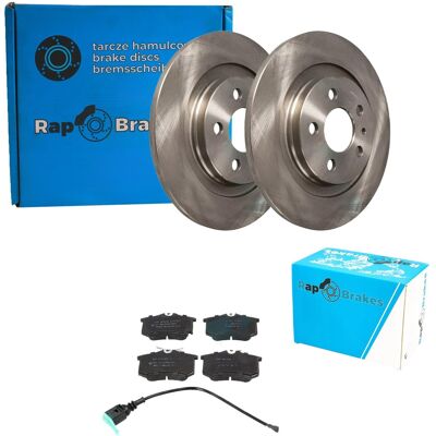 Rap Brakes Bremsenset Hinten Passend Für Peugeot 807 + Fiat Ulysse + Citroen C8: Bremsscheibe A.b.s.: 17617 Abakus: 23104068 Abakus: 231040682 Aisin: Rap Brakes Bremsenset Hinten Passend Für Peugeot 807 + Fiat Ulysse + Citroen C8: Bremsscheibe A.b.s.: 17617 Abakus: 23104068 Abakus: 231040682 Aisin: