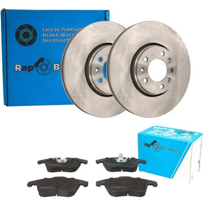 Rap Brakes Bremsenset 304mm Vorne Passend Für Citroen C5 3 Rd + Peugeot 407: Bremsbelagsatz, Scheibenbremse A.b.s.: 37655 Abakus: 23101106 Aisin: Bppe Rap Brakes Bremsenset 304mm Vorne Passend Für Citroen C5 3 Rd + Peugeot 407: Bremsbelagsatz, Scheibenbremse A.b.s.: 37655 Abakus: 23101106 Aisin: Bppe