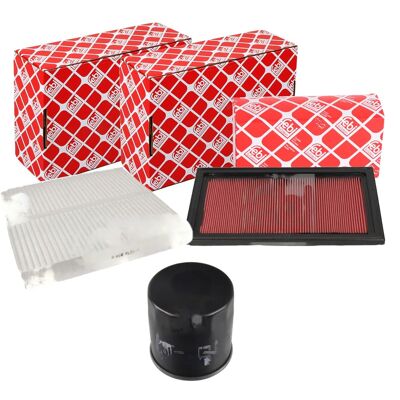 Febi Bilstein Febi Pollen- Luft- Öl-filter Paket Passend Für Nissan 10-trail 1 T30: Ölfilter 1a First Automotive: L40096 1a First Automotive: L40205 1a First Automo Febi Bilstein Febi Pollen- Luft- Öl-filter Paket Passend Für Nissan 10-trail 1 T30: Ölfilter 1a First Automotive: L40096 1a First Automotive: L40205 1a First Automo