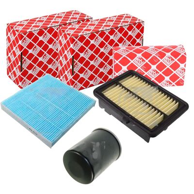 Febi Bilstein Febi Pollen- Luft- Öl-filter Paket Passend Für Honda Hr-5 Ru: Luftfilter 1a First Automotive: A63559 Ackoja: A260417 Amc Filter: Ha8674 Ashika: 200446 Febi Bilstein Febi Pollen- Luft- Öl-filter Paket Passend Für Honda Hr-5 Ru: Luftfilter 1a First Automotive: A63559 Ackoja: A260417 Amc Filter: Ha8674 Ashika: 200446