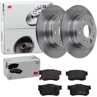 Nk Bremsscheiben 282mm + Bremsbeläge Hinten Passend Für Honda Fr-5 Be Stream Rn: Bremsbelagsatz, Scheibenbremse A.b.s.: 36712 A.b.s.: 36757 A.b.s.: 36 Nk Bremsscheiben 282mm + Bremsbeläge Hinten Passend Für Honda Fr-5 Be Stream Rn: Bremsbelagsatz, Scheibenbremse A.b.s.: 36712 A.b.s.: 36757 A.b.s.: 36