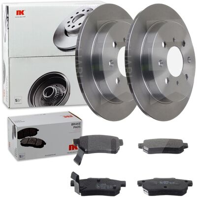Nk Bremsscheiben 239mm + Bremsbeläge Hinten Passend Für Honda Jazz 3 + 4: Bremsbelagsatz, Scheibenbremse A.b.s.: 36636 A.b.s.: 36870 Abakus: 23102259 Nk Bremsscheiben 239mm + Bremsbeläge Hinten Passend Für Honda Jazz 3 + 4: Bremsbelagsatz, Scheibenbremse A.b.s.: 36636 A.b.s.: 36870 Abakus: 23102259