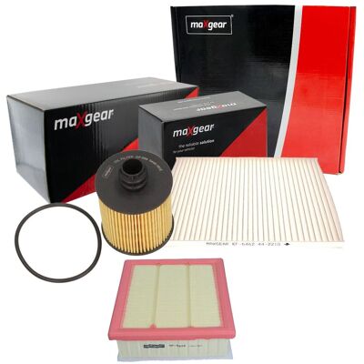Maxgear 334x Auto Filter-Set - Passend für Fiat 500x, Jeep Renegade Maxgear 334x Auto Filter-Set - Passend für Fiat 500x, Jeep Renegade