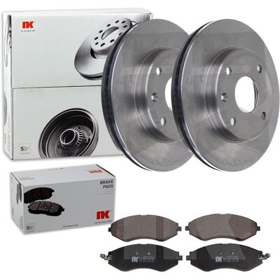 Nk Bremsscheiben 256mm + Beläge Vorne Passend Für Chevrolet Lacetti J200 Nubira: Bremsbelagsatz, Scheibenbremse A.b.s.: 37053 A.b.s.: 37526 Abakus: 23 Nk Bremsscheiben 256mm + Beläge Vorne Passend Für Chevrolet Lacetti J200 Nubira: Bremsbelagsatz, Scheibenbremse A.b.s.: 37053 A.b.s.: 37526 Abakus: 23