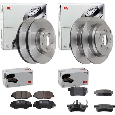 Nk Bremsscheiben + Beläge Vorne + Hinten Passend Für Honda Cr-5 2 Rd: Bremsbelagsatz, Scheibenbremse A.b.s.: 37510 Abakus: 23102074 Ackoja: A260021 Ac Nk Bremsscheiben + Beläge Vorne + Hinten Passend Für Honda Cr-5 2 Rd: Bremsbelagsatz, Scheibenbremse A.b.s.: 37510 Abakus: 23102074 Ackoja: A260021 Ac