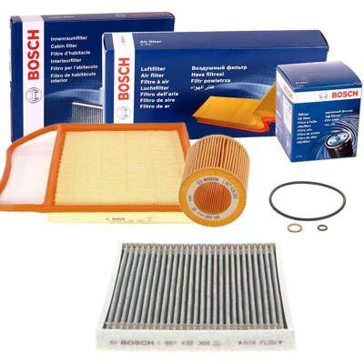 Bosch Pollen- Luft- Öl-filter Paket Passend Für Bmw Z4 E89: Ölfilter 1a First Automotive: E50452 Amc Filter: Fof10119 Ap Xenergy: X1591055 Ashika: 10e Bosch Pollen- Luft- Öl-filter Paket Passend Für Bmw Z4 E89: Ölfilter 1a First Automotive: E50452 Amc Filter: Fof10119 Ap Xenergy: X1591055 Ashika: 10e