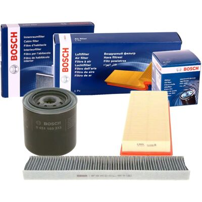 Bosch Pollen- Luft- Öl-filter Paket Passend Für Ford Mondeo 3 B4y B5y Bwy: Ölfilter 1a First Automotive: L40526 Amc Filter: Mo532 Ashika: 1000019 Blue Bosch Pollen- Luft- Öl-filter Paket Passend Für Ford Mondeo 3 B4y B5y Bwy: Ölfilter 1a First Automotive: L40526 Amc Filter: Mo532 Ashika: 1000019 Blue