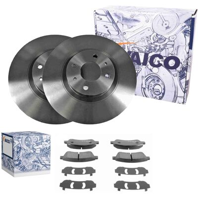 Vaico Bremsscheiben 284mm + Beläge Vorne Passend Für Fiat Doblo / Cargo 119 223: Bremsscheibe A.b.s.: 16061 A.b.s.: 17949 Abakus: 23103046 Abakus: 231 Vaico Bremsscheiben 284mm + Beläge Vorne Passend Für Fiat Doblo / Cargo 119 223: Bremsscheibe A.b.s.: 16061 A.b.s.: 17949 Abakus: 23103046 Abakus: 231