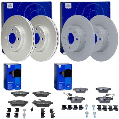 ATE - Keramik-Bremssatz für Fiat Bravo II - 251,5 mm Ø, 10 mm, belüftet - Bremsscheibe ATE - Keramik-Bremssatz für Fiat Bravo II - 251,5 mm Ø, 10 mm, belüftet - Bremsscheibe