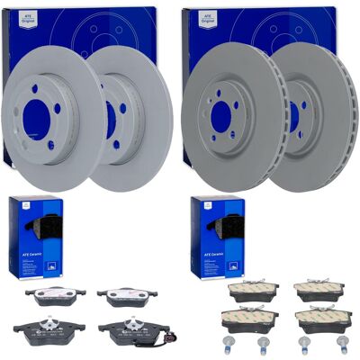 Ate Bremsscheiben+ceramic Beläge Vorne+hinten Für Vw Golf 4 Bora+audi A3 Tt 4wd: Bremsbelagsatz, Scheibenbremse A.b.s.: 37133 Abakus: 23101094 Aisin: Ate Bremsscheiben+ceramic Beläge Vorne+hinten Für Vw Golf 4 Bora+audi A3 Tt 4wd: Bremsbelagsatz, Scheibenbremse A.b.s.: 37133 Abakus: 23101094 Aisin: