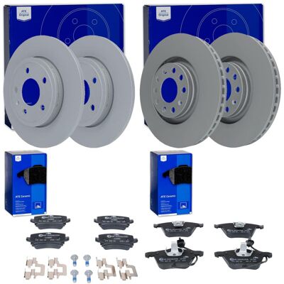 Ate Bremsscheiben + Ceramic Beläge Vorne+hinten Passend Für Audi A4 B7 8e + Exeo: Bremsscheibe A.b.s.: 18002 Abakus: 23103316 Aisin: T6f1493s Ap Xener Ate Bremsscheiben + Ceramic Beläge Vorne+hinten Passend Für Audi A4 B7 8e + Exeo: Bremsscheibe A.b.s.: 18002 Abakus: 23103316 Aisin: T6f1493s Ap Xener