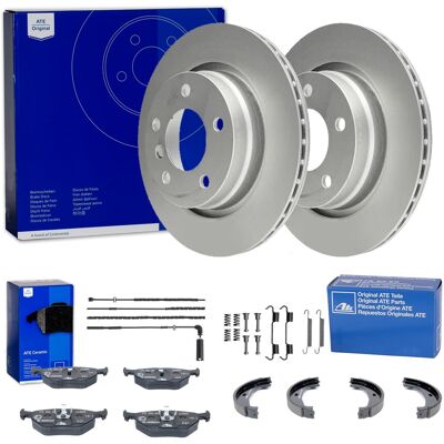 Ate Bremsscheiben 294mm + Ceramic + Handbremse Hinten Passend Für Bmw 3er E46: Zubehörsatz, Feststellbremsbacken A.b.s.: 0801q Aic: 53804 Ate: 0301379 Ate Bremsscheiben 294mm + Ceramic + Handbremse Hinten Passend Für Bmw 3er E46: Zubehörsatz, Feststellbremsbacken A.b.s.: 0801q Aic: 53804 Ate: 0301379