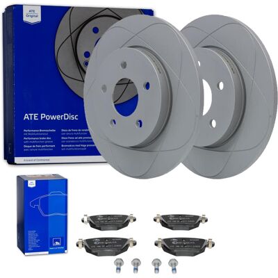 Ate Powerdisc Bremsscheiben 280mm + Beläge Hinten Passend Für Ford Mondeo 3 Iii: Bremsbelagsatz, Scheibenbremse A.b.s.: 37254 A.b.s.: 37897 Abakus: 23 Ate Powerdisc Bremsscheiben 280mm + Beläge Hinten Passend Für Ford Mondeo 3 Iii: Bremsbelagsatz, Scheibenbremse A.b.s.: 37254 A.b.s.: 37897 Abakus: 23