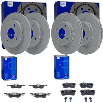 Ate Powerdisc Bremsscheiben + Beläge Vorne + Hinten Passend Für Ford Focus 1 I: Bremsbelagsatz, Scheibenbremse A.b.s.: 37101 Abakus: 23102018 Aisin: B Ate Powerdisc Bremsscheiben + Beläge Vorne + Hinten Passend Für Ford Focus 1 I: Bremsbelagsatz, Scheibenbremse A.b.s.: 37101 Abakus: 23102018 Aisin: B