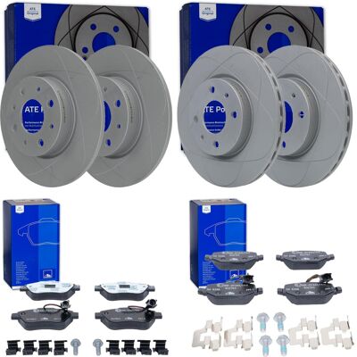 Ate Powerdisc Bremsscheiben + Beläge Vorne + Hinten Passend Für Alfa Mito 955: Bremsbelagsatz, Scheibenbremse A.b.s.: 37853 Abakus: 23102254 Aisin: Bp Ate Powerdisc Bremsscheiben + Beläge Vorne + Hinten Passend Für Alfa Mito 955: Bremsbelagsatz, Scheibenbremse A.b.s.: 37853 Abakus: 23102254 Aisin: Bp
