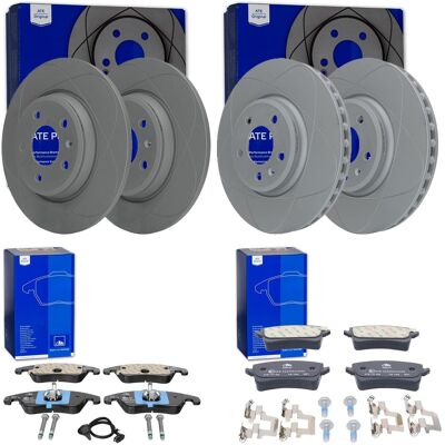 Ate Powerdisc Bremsscheiben + Beläge Vorne + Hinten Passend Für Audi Q5 8r: Bremsbelagsatz, Scheibenbremse A.b.s.: 37588 Abakus: 23102019 Aisin: Bpvw2 Ate Powerdisc Bremsscheiben + Beläge Vorne + Hinten Passend Für Audi Q5 8r: Bremsbelagsatz, Scheibenbremse A.b.s.: 37588 Abakus: 23102019 Aisin: Bpvw2