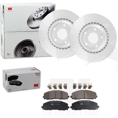 Nk - Front Brake Discs and Pads - Fiat Freemont/Chrysler Voyager - Brake kit Nk - Front Brake Discs and Pads - Fiat Freemont/Chrysler Voyager - Brake kit