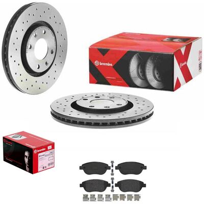 Brembo Xtra Bremsscheiben + Beläge Vorne Passend Für Citroen C3 C4 Xsara Picasso: Bremsscheibe A.b.s.: 17338 Abakus: 23103008 Abakus: 231030082 Aic: 5 Brembo Xtra Bremsscheiben + Beläge Vorne Passend Für Citroen C3 C4 Xsara Picasso: Bremsscheibe A.b.s.: 17338 Abakus: 23103008 Abakus: 231030082 Aic: 5
