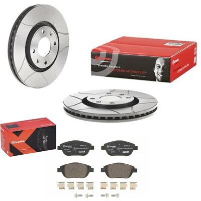 Brembo Max Bremsscheiben 283mm + Beläge Vorne Passend Für Citroen C3 C4 Ds3: Bremsscheibe A.b.s.: 17338 Abakus: 23103008 Abakus: 231030082 Aic: 59083 Brembo Max Bremsscheiben 283mm + Beläge Vorne Passend Für Citroen C3 C4 Ds3: Bremsscheibe A.b.s.: 17338 Abakus: 23103008 Abakus: 231030082 Aic: 59083