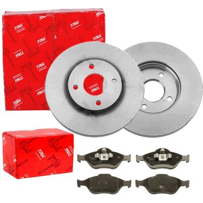 Trw Bremsscheiben 278mm + Beläge Vorne Passend Für Ford Fiesta 5 Nur St150: Bremsbelagsatz, Scheibenbremse A.b.s.: 37195 A.b.s.: 37349 Abakus: 2310105 Trw Bremsscheiben 278mm + Beläge Vorne Passend Für Ford Fiesta 5 Nur St150: Bremsbelagsatz, Scheibenbremse A.b.s.: 37195 A.b.s.: 37349 Abakus: 2310105
