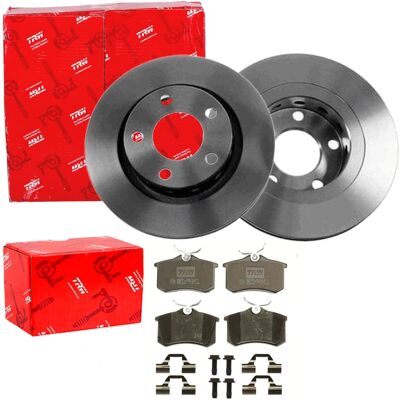 Trw Bremsscheiben + Beläge Hinten Passend Für Vw Passat 3b 3b3 3b6 Audi A6 C5 4b: Bremsscheibe A.b.s.: 17240 Aisin: T6r1510s Ashika: 61000941c Ate: 24 Trw Bremsscheiben + Beläge Hinten Passend Für Vw Passat 3b 3b3 3b6 Audi A6 C5 4b: Bremsscheibe A.b.s.: 17240 Aisin: T6r1510s Ashika: 61000941c Ate: 24
