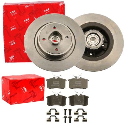 Trw Bremsscheiben 274mm + Beläge Hinten Passend Für Renault Megane + Scenic: Bremsscheibe A.b.s.: 17029 A.b.s.: 17029c Abakus: 23104283 Aic: 52473 Ap Trw Bremsscheiben 274mm + Beläge Hinten Passend Für Renault Megane + Scenic: Bremsscheibe A.b.s.: 17029 A.b.s.: 17029c Abakus: 23104283 Aic: 52473 Ap